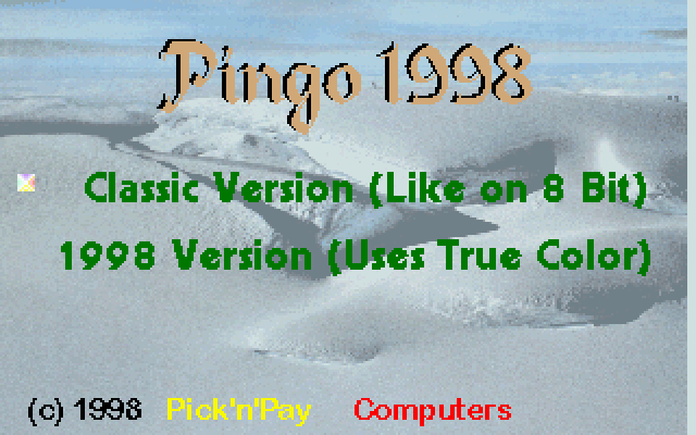 Pingo 1998